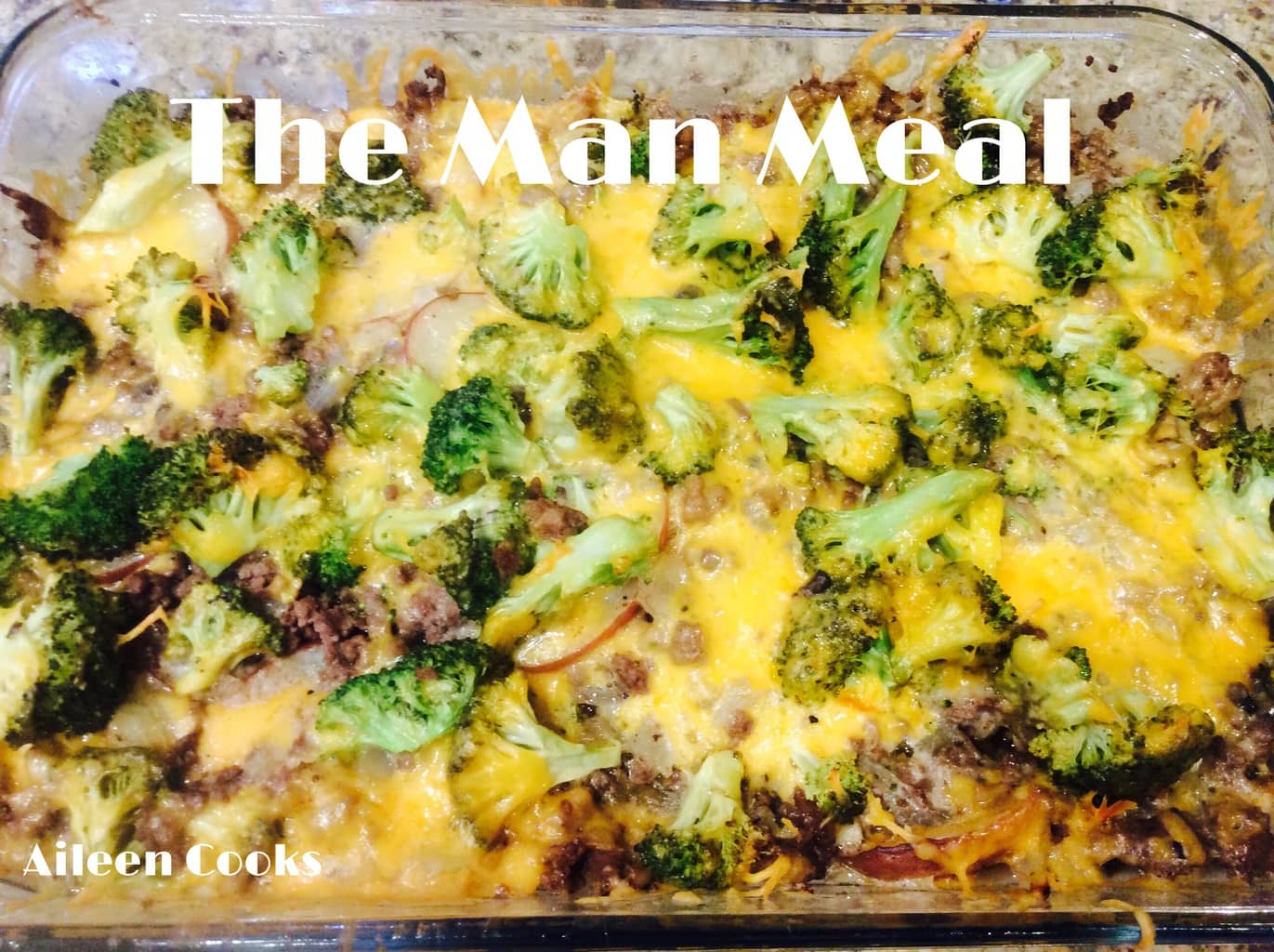 The Man Meal (Meat and Potato Casserole) on Aileen Cooks