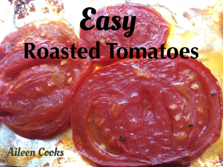 Easy Roasted Tomatoes in the oven