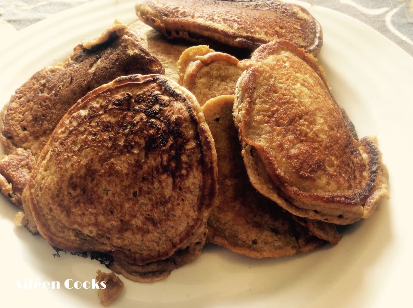 Whole Wheat Pumpkin Pancakes | Aileen Cooks