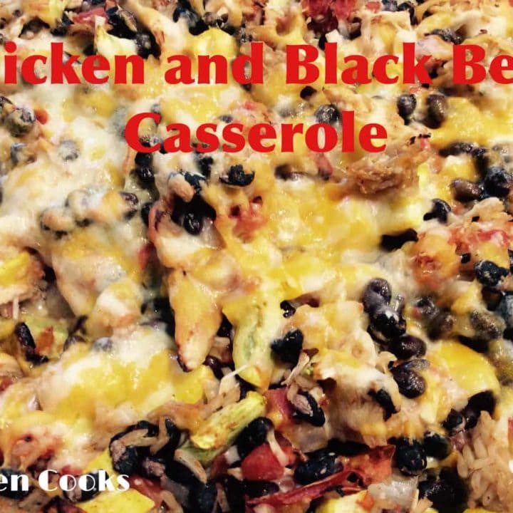 Chicken and Black Bean Casserole