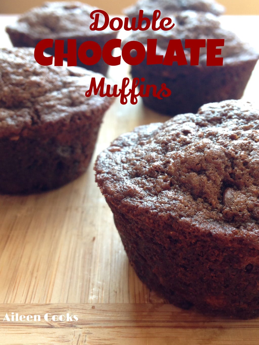 The Best Double Chocolate Muffins | Aileen Cooks