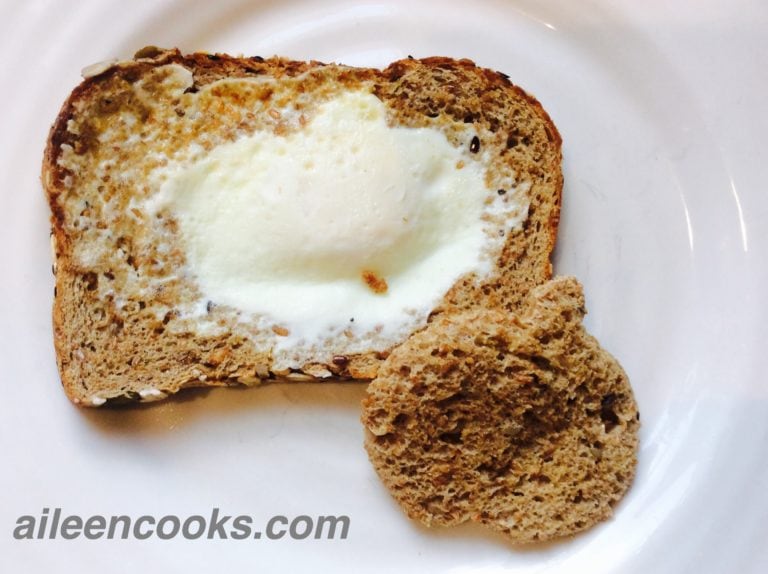 Cooking with Kids: Eggs in a Basket