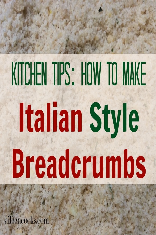 italian style breadcrumbs