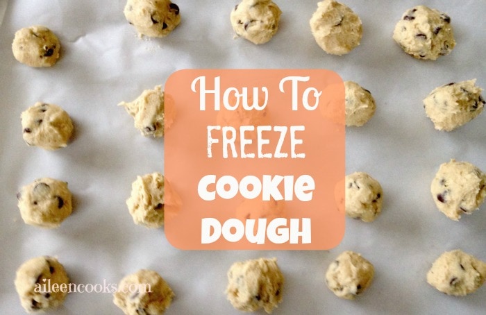 How to Freeze Cookie Dough