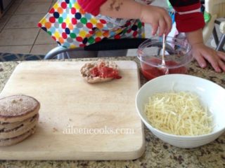Cooking With Kids: Mini Cheese Pizzas