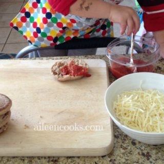 Cooking With Kids: Mini Cheese Pizzas