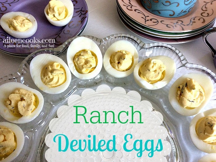Ranch Deviled Eggs 