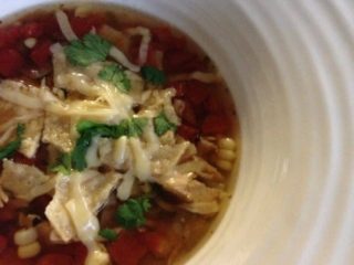 Slow Cooker Chicken Tortilla Soup