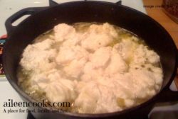 Chicken on Dumplings on Soup Week from https://aileencooks.com