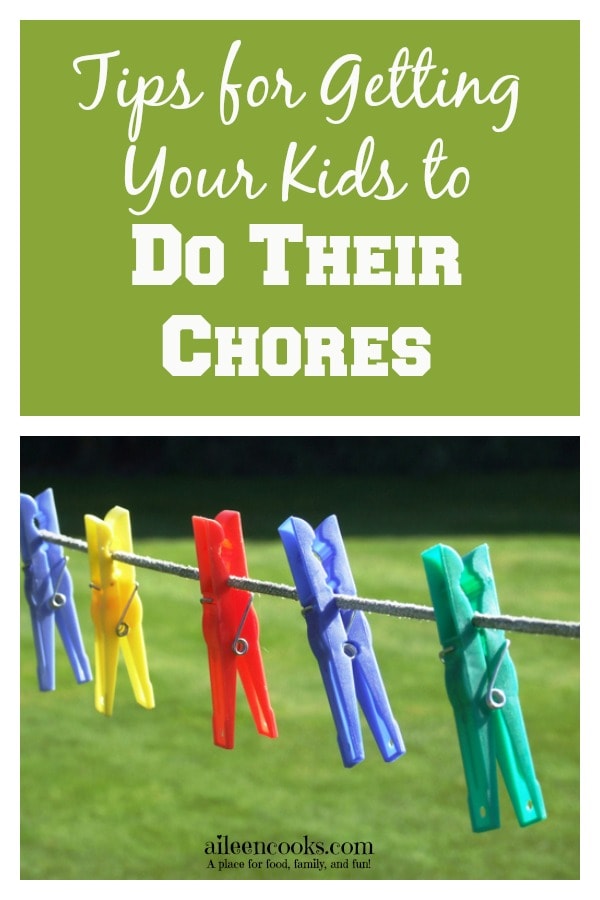 Practical tips for getting your kids to do their chores