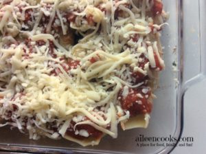 Italian Sausage Stuffed Shells - Aileen Cooks