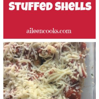 Italian Sausage and Cheese Stuffed Shells Recipes | aileencooks.com