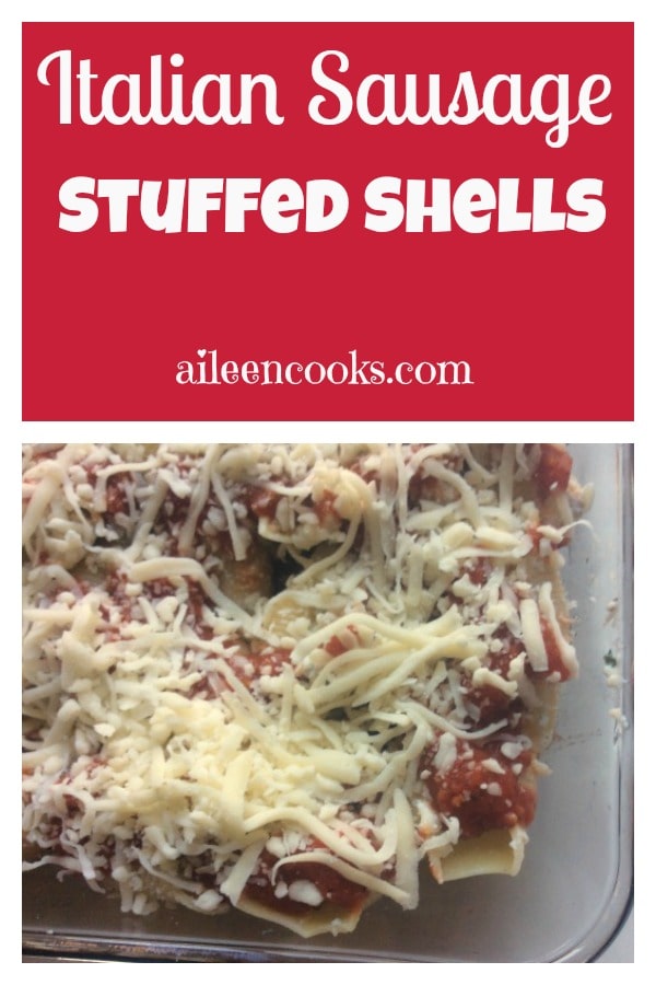 Italian Sausage Stuffed Shells Recipe