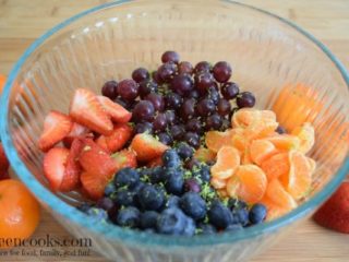 Honey Lime Fruit Salad