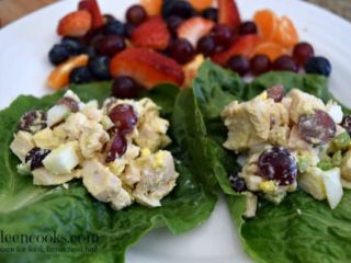 Chicken Salad Lettuce Wraps