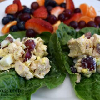 Chicken Salad Lettuce Wraps | aileencooks.com