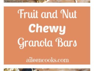 Chewy No Bake Granola Bars
