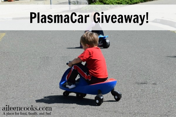 Enter to win a PlasmaCar from aileencooks.com!