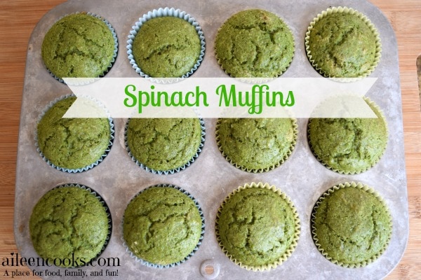 Kid-Friendly Spinach Muffins