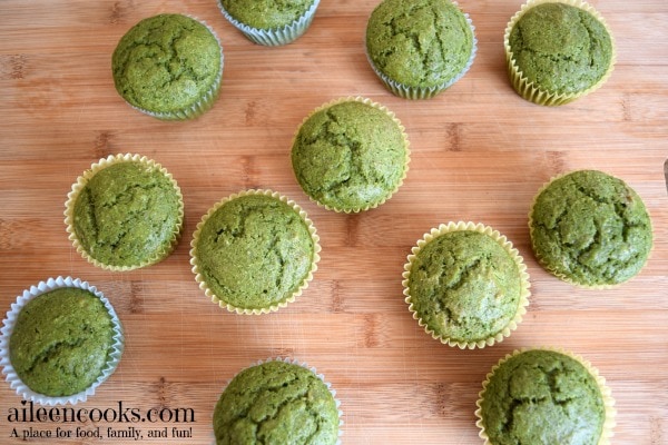 Kid Friendly Spinach Muffins Recipes from aileencooks.com. My kids love these!