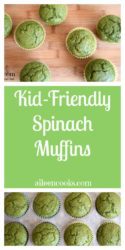 Kid Friendly Spinach Muffins Recipes from aileencooks.com. My kids love these!
