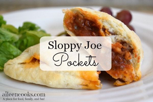 Sloppy Joes with out the mess! Learn how to make these convenience ant delicious sloppy joe pockets from scratch. They are freezer friendly, too!