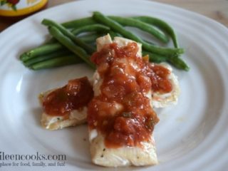 Foil Packet Mahi Mahi with Pineapple Salsa