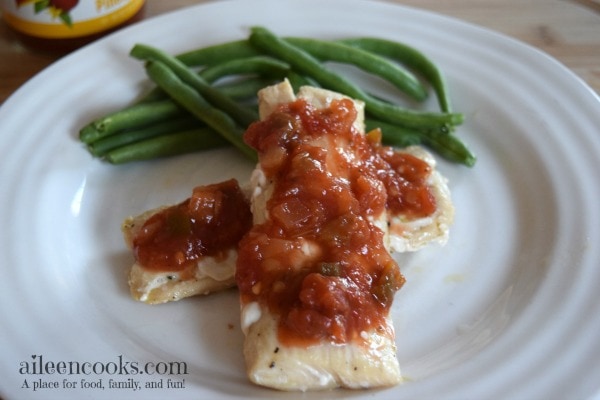 Foil Packet Mahi Mahi with Pineapple Salsa