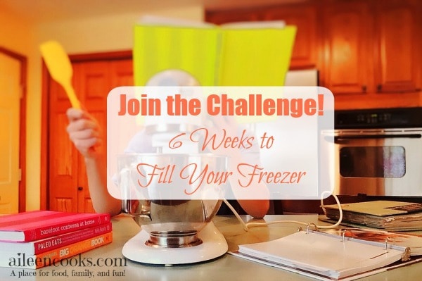 Join the Freezer Cooking Challenge! 6 Weeks to Fill Your Freezer with aileencooks.com
