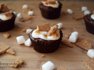 S'mores Brownie Cups