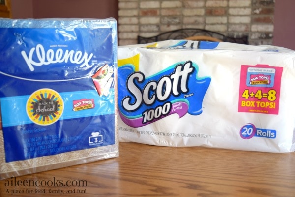 Earn money for your child's school with box tops for education. A great fundraiser and easy way to support your school with products you already purchase. #ad