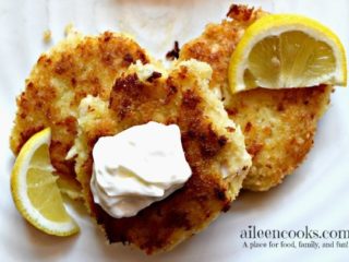 Tilapia Fish Cakes with Potato