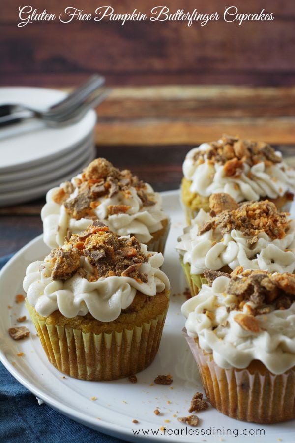 gluten-free-pumpkin-butterfinger-cupcakes