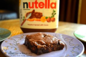 Nutella Brownies - Aileen Cooks