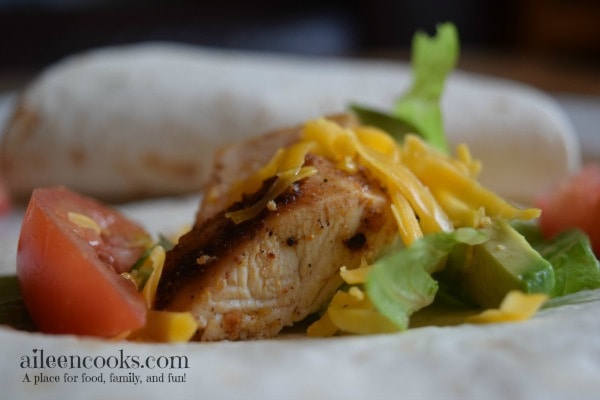 These simple and delicious real food grilled chicken tacos are the perfect recipe for your next taco night. Recipe from aileencooks.com.