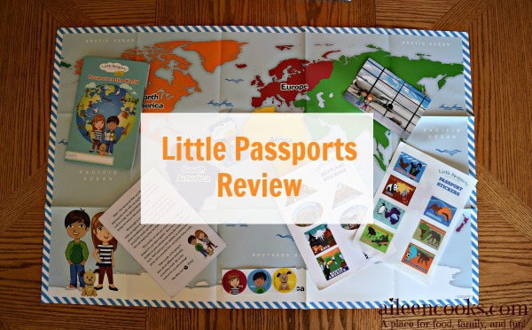 Little Passports Review. My honest review of the early explorers subscription box. Review from aileencooks.com.
