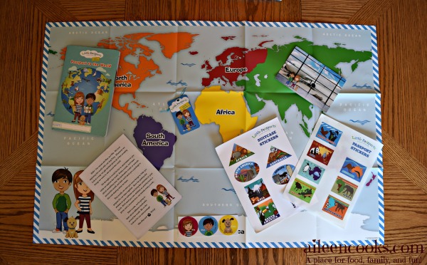 Little Passports Review. My honest review of the early explorers subscription box. Review from aileencooks.com.