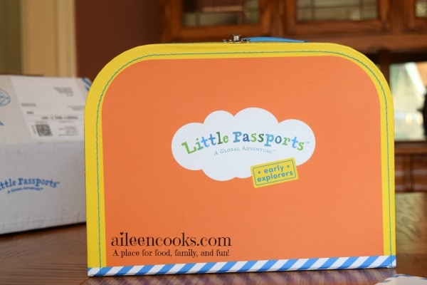 Little Passports Review. My honest review of the early explorers subscription box. Review from aileencooks.com.