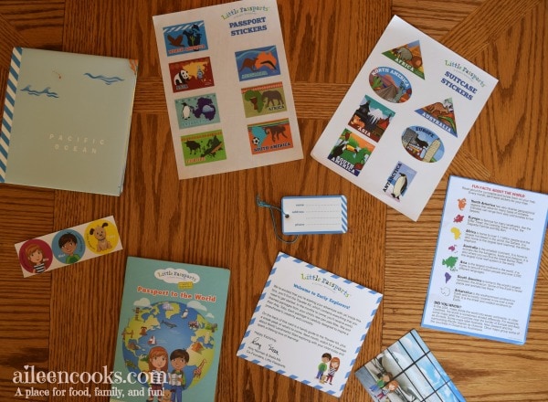 Little Passports Review. My honest review of the early explorers subscription box. Review from aileencooks.com.