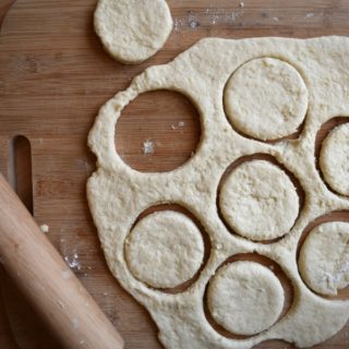 fast and easy biscuits made from scratch make the perfect addition to your thanksgiving or christmas dinner. They also make an amazing topper on soups and stews. Recipe from aileencooks.com.