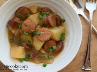 Crockpot Cajun Sausage and Potatoes