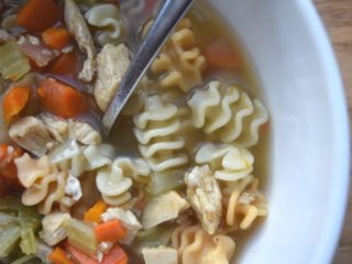 Cooking With Kids: Colorful Chicken Noodle Soup