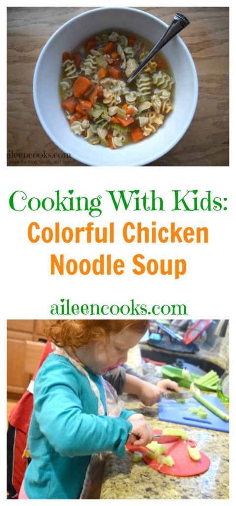 Kid Friendly Chicken Noodle Soup - Aileen Cooks