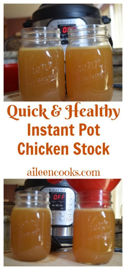 Instant Pot Chicken Stock