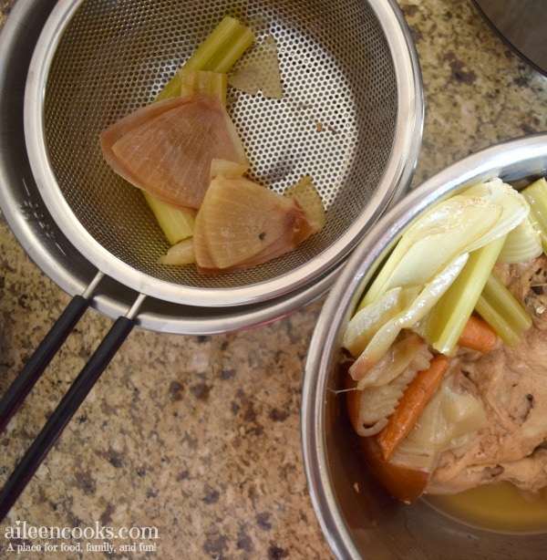 Delicious Chicken Stock in your Instant Pot - JennCaffeinated