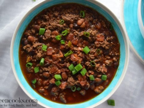 Slow Cooker Beef Chili Aileen Cooks