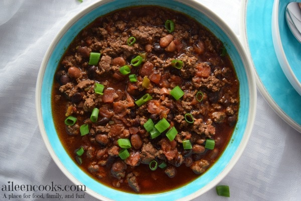 Slow Cooker Beef Chili