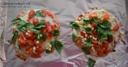 Cooking With Kids: Colorful Pita Pizzas. Get your kids in the kitchen with this fun and flavorful recipe for kids. Recipe from aileencooks.com.