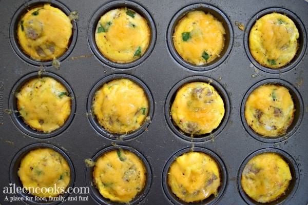 Whether you call them make ahead scrambled eggs, baked eggs, egg cups, or egg muffins, these simple eggs baked in a muffin tin are perfect for weekly meal prep and can save a lot of time on busy mornings. Breakfast is so important, but it can often be overlooked when you're busy trying to take care of the rest of the people in your family and make sure they are dressed/fed/clean and ready for the day.