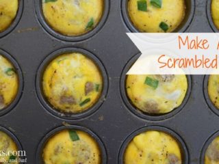 Make Ahead Scrambled Eggs